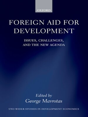 cover image of Foreign Aid for Development